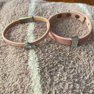 Two Pink Plunder Bracelets